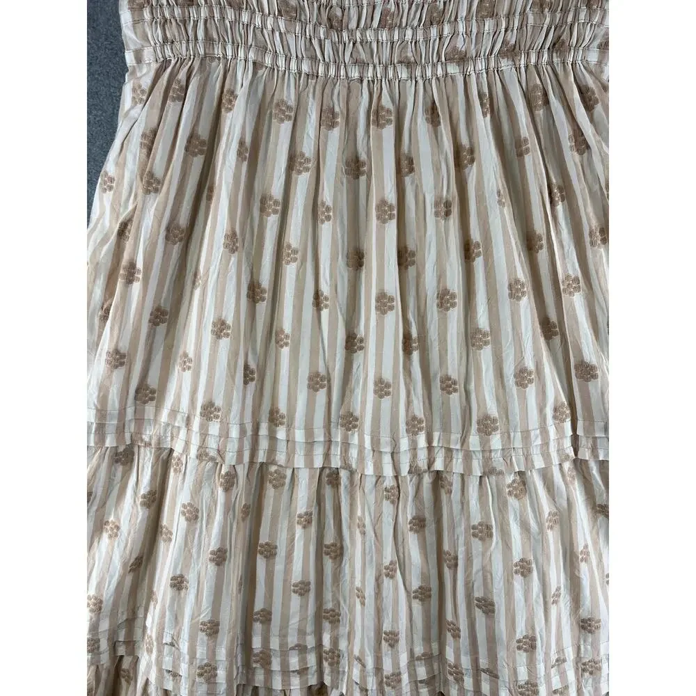 Anthropologie The Somerset Embroidered Floral Maxi Dress Size X-Large NWT - Picture 5 of 11